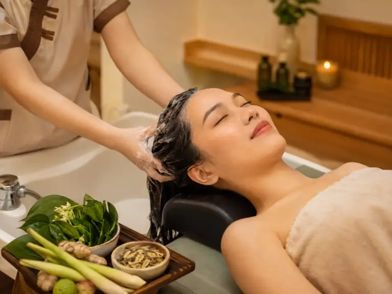 Gội đầu dưỡng sinh tại Sweet Hearts Spa