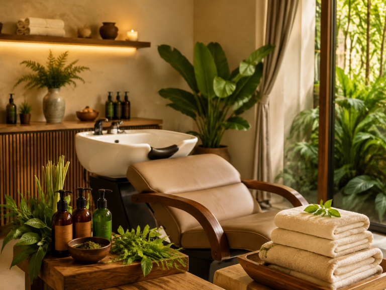 Không gian nối mi và chăm sóc da tại Sweet Hearts Spa